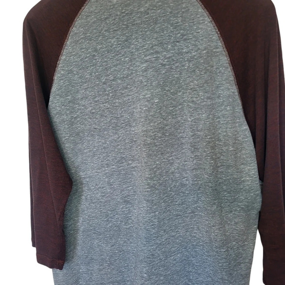 Matix USA Patch 3/4 Sleeve Baseball Tee Shirt - Picture 5 of 8